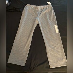 Women’s a new day pull on pinstriped pants with elasticized waist in size XL NWT